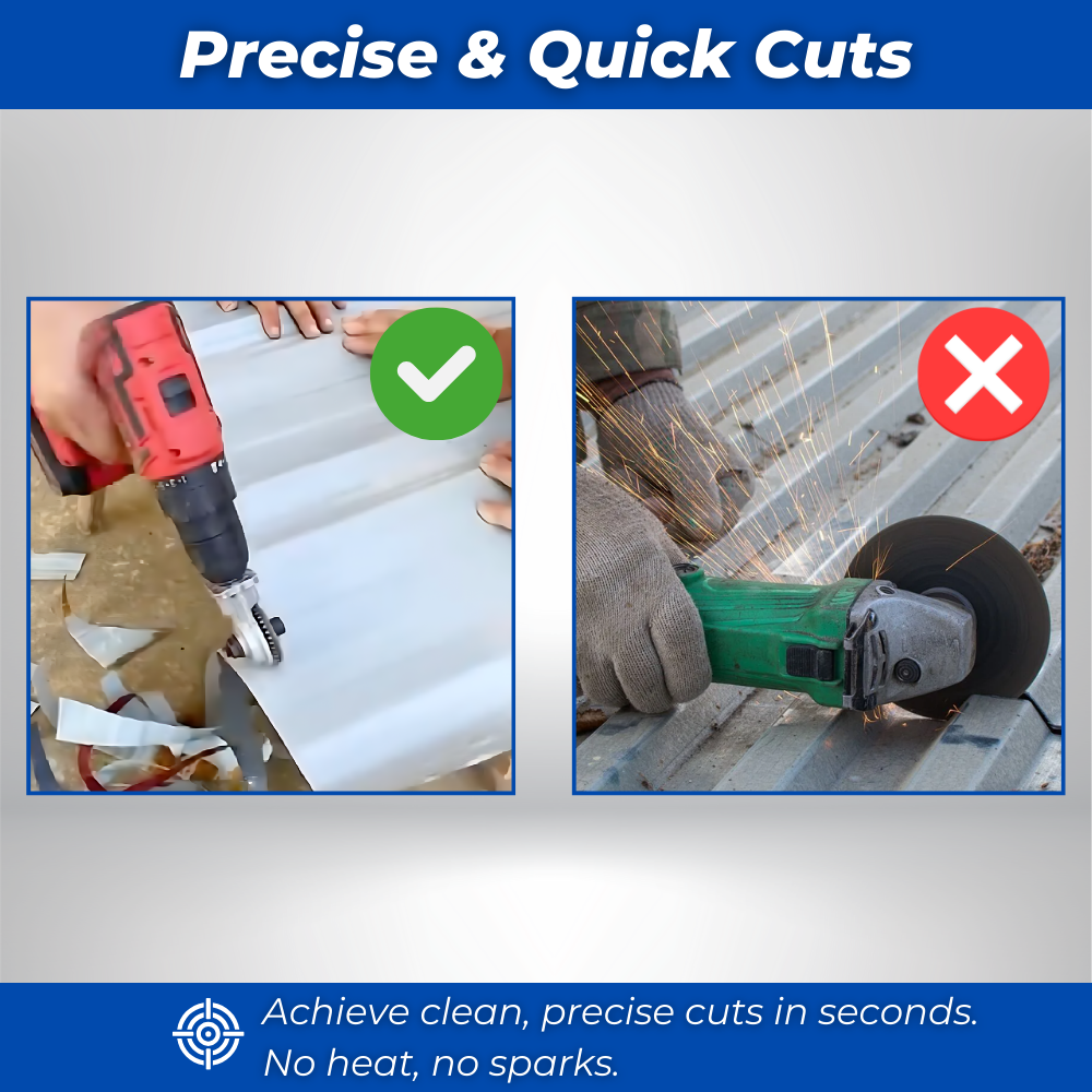 EasyCut PRO - Electric Drill Plate Cutter