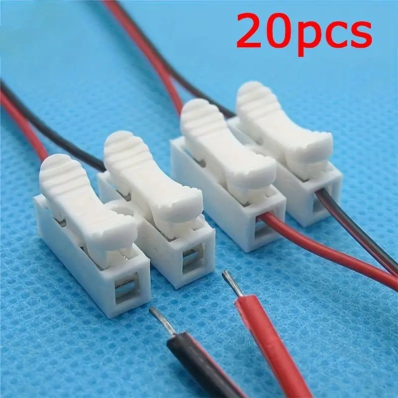 QuickConnect – 2-Pin Quick Terminal Connectors (Pack of 20) 