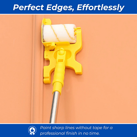 EdgeRoller Pro - Precision paint roller for flawless edges